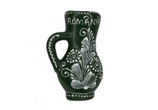 Magnet ceramic jumătate ulcică verde (diverse modele)